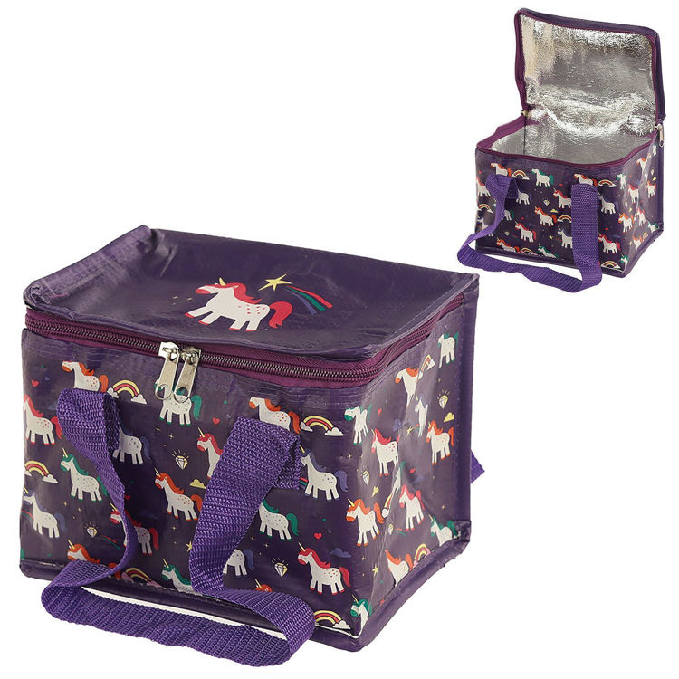 Picture of COOLB39-Cool Bag School Picnic Lunch Box Insulated-UNICORN